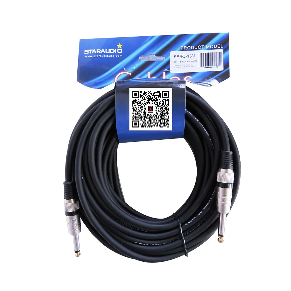 50ft  instrument guitar dj speaker cable