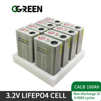 شراءOGREEN جديد الصف أ 48 قطعة بطارية شحن ليثيوم أيون الفوسفات 3.2 فولت CA 100 دورة عميقة يمكن جعل بطاريات القوارب ، بطاريات السيارات