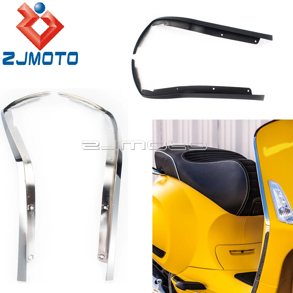 

1 Pair Side Strip Motorcycle Trim Protector Strip Upper Lining Shield Pedal Side Cover For SPRINT 150 LX125 LX150 Scooter