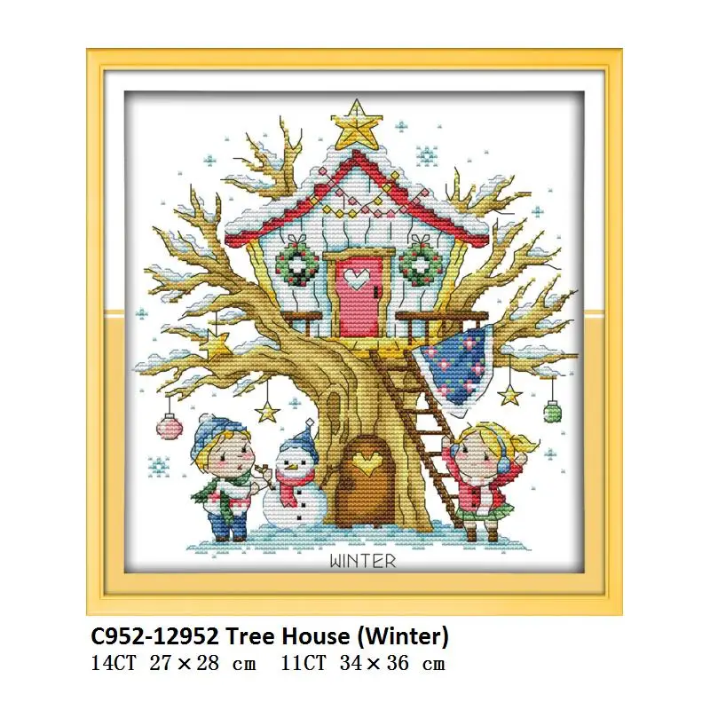 dmc cross stitch kit embroidery stitch joy sunday cross-stitch patterns needlework chinese counted cross stitch printed canvas (9)