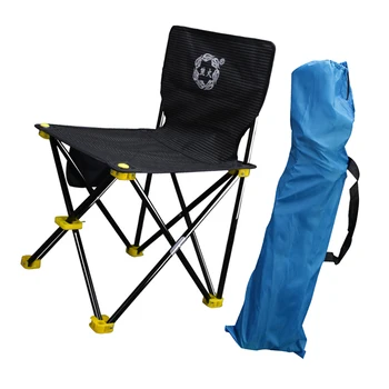 

Folding Fishing Chair Camping Beach Chair for Men Women Outdoor with Storage Bag
