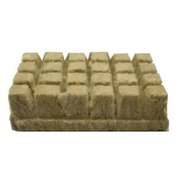 

Rockwool Starter Plugs Mat Rockwool Stonewool Starter Cubes for Cuttings Cloning Plant Propagation and Seed Starting #4O