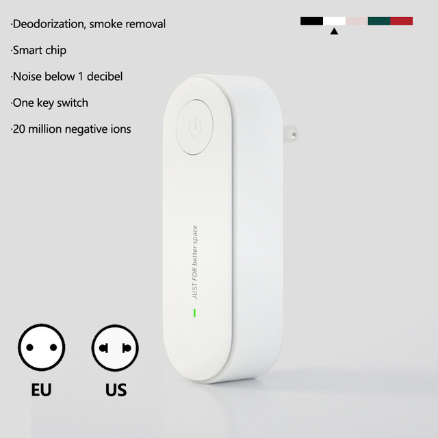 Purifier Air Cleaner for Home HEPA Filters USB cable Low Noise Portable Car home xiomi Air Purifier with Night Light Desktop