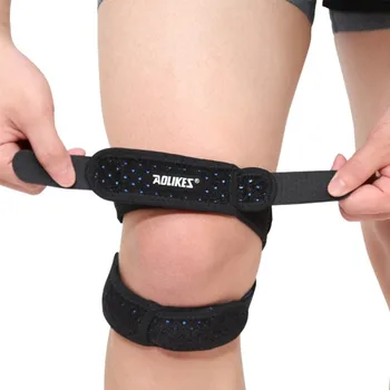 Balight 1Pcs Onder Druk Knie Wrap Mouwen Ondersteuning Bandage Pad Elastische Bretels Knie Gat Kneepad Veiligheid Elbow & Kniebeschermers Balight 1Pcs Onder Druk Knie Wrap Mouwen Ondersteuning Bandage Pad Elastische Bretels Knie Gat Kneepad Veiligheid Elbow & Kniebeschermers