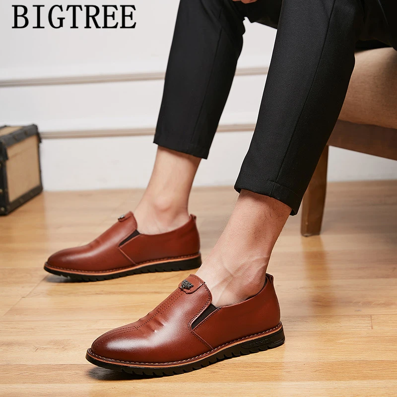 Mocasines de cuero genuino para hombre, zapatos informales de vestir negro, de lujo, gran oferta _ - AliExpress Mobile
