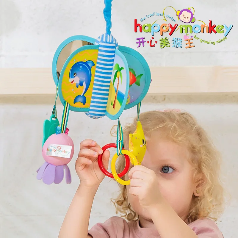 Happy monkey новорожденных вращающаяся кровать колокол