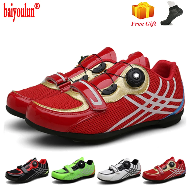 

2020 Breathable Flat Cycling Shoes Men Outdoor Non-Slip Bicycle Shoes Men Reflective Racing Road Bike Shoes Zapatillas Ciclismo