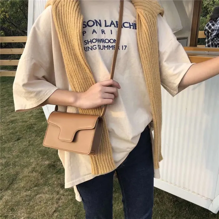 

Mini Solid Color Small Flap Envelope Bag Women Crossbody Bag Casual Flap Bags Ladies Shoulder Bags Small Pu Leather Tote Purses