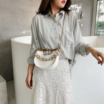 

Women's Bags 2020 New Fashion Messenger Packet Chain Shoulder Simple