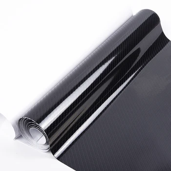 

5D Carbon Fiber Fibre Vinyl Wrap Film Sheet Decal Sticker Phone Laptop Car