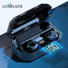 Bluetooth гарнитуры TWS беспроводные вакуумные стереонаушники Touch Mini черные наушники IPX7 Водонепроницаемая гарнитура с зарядным устройством