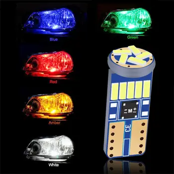 

Parts Wedge Side Light Accessories W5W Car Backup Signal Bulbs 50pcs T10