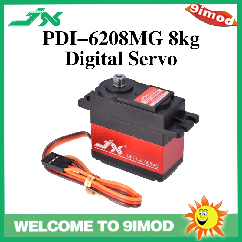 Хорошие продажи JX Servo PDI-6208MG 8 кг металлическая Шестерни высокое Скорость для 1/10