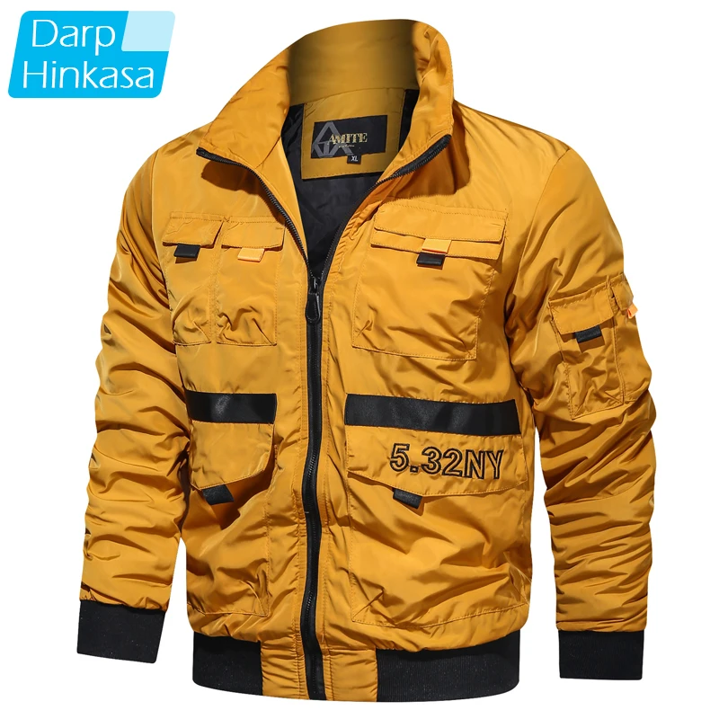 DARPHINKASA Brand Men Fashion Jacket Autumn Windbreaker Men Winter Windproof Jacket Aviator Jacket Mountaineering Windbreaker DARPHINKASA Brand Men Fashion Jacket Autumn Windbreaker Men Winter Windproof Jacket Aviator Jacket Mountaineering Windbreaker