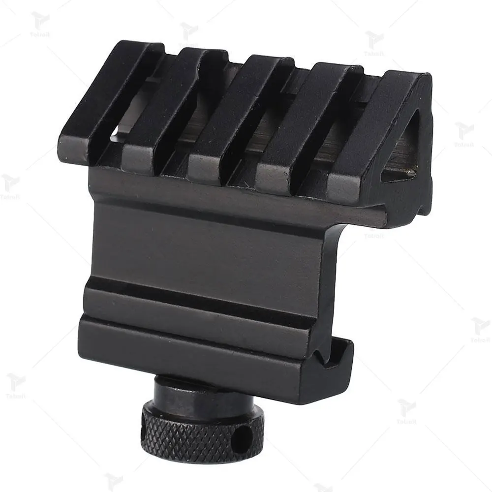 

4 Slot 45 Degrees 20mm Rail Mount Quick Release Aluminum Alloy Picatinny Rail Base Adapter Hunting Rifle Scope Tools Accessories