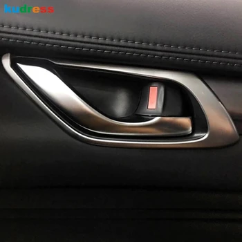 

For Mazda CX8 CX-8 2017 2018 ABS Car Inner Door Handle Frame Decoration Cover Bezel Sticker Styling Interior Accessories