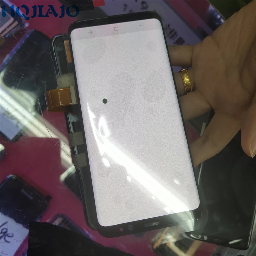 AMOLED ЖК-дисплей для samsung Galaxy S8 G950 G950F ЖК-дисплей сенсорный экран дигитайзер с битыми пикселями