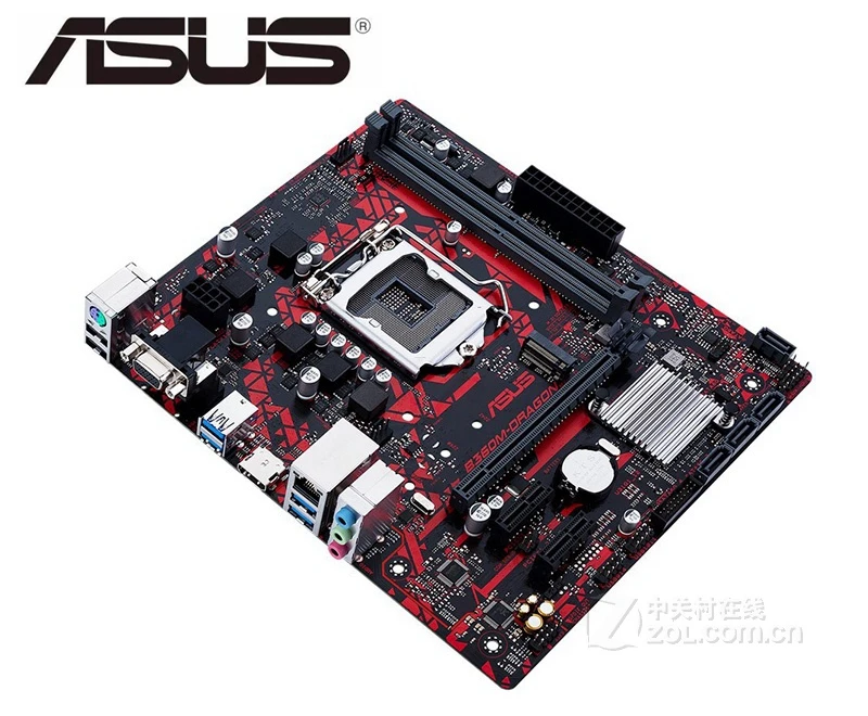 Оригинальная материнская плата для ASUS B360M DRAGON LGA 1151 DDR4 USB3.0|Материнские платы| |