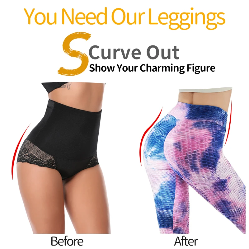 High Waist Ruched Butt Lifting Leggings Women Tie-Dye Workout Legging Stretchy Booty Enhancing Textured Fitness Push Up Pants