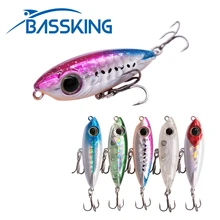 

BASSKING Pencil Lure 45mm 3.1g Isca Artificial Hard Fishing Bait High Quality Professional Floating Wobblers for Bass Pike Trout