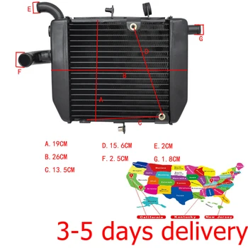 

Motorcycle Aluminum Radiator For HONDA VFR400 VFR 400 NC30 89-92 RVF400 RVF 400 NC35 94-96