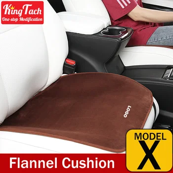

Flannel Car Seat Cover For Tesla Model X Front/Rear Anti-slip Cushion Pad Protector Upholste Interior Accessories Decoration
