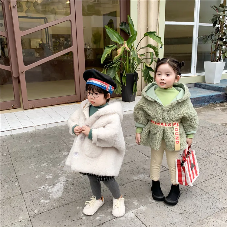 Осенне зимняя утепленная куртка для малышей Новинка 2019 года Детское пальто с