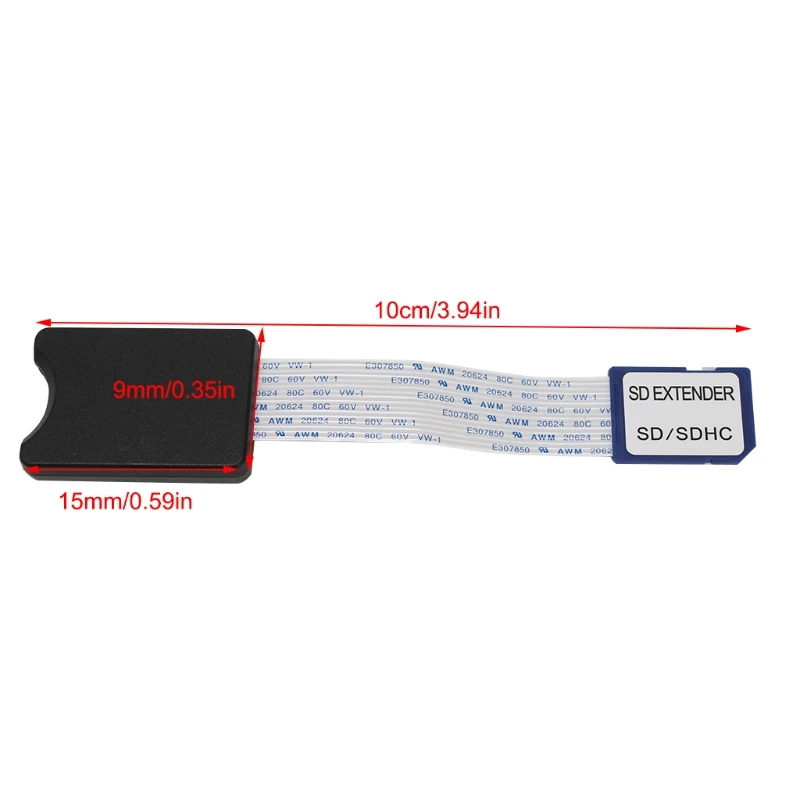 SD штекер для SD женский SDHC SDXC кардридер удлинитель для телефона gps tv