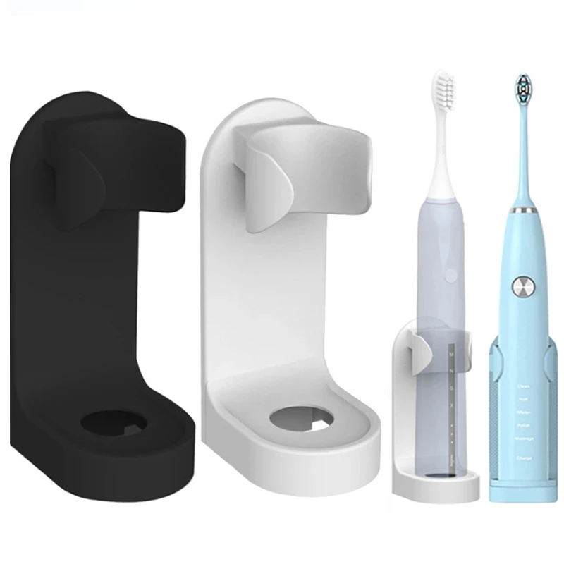 1PC Creative Electric Toothbrush Wall-Mounted Holder Shelf Traceless Stand AR 