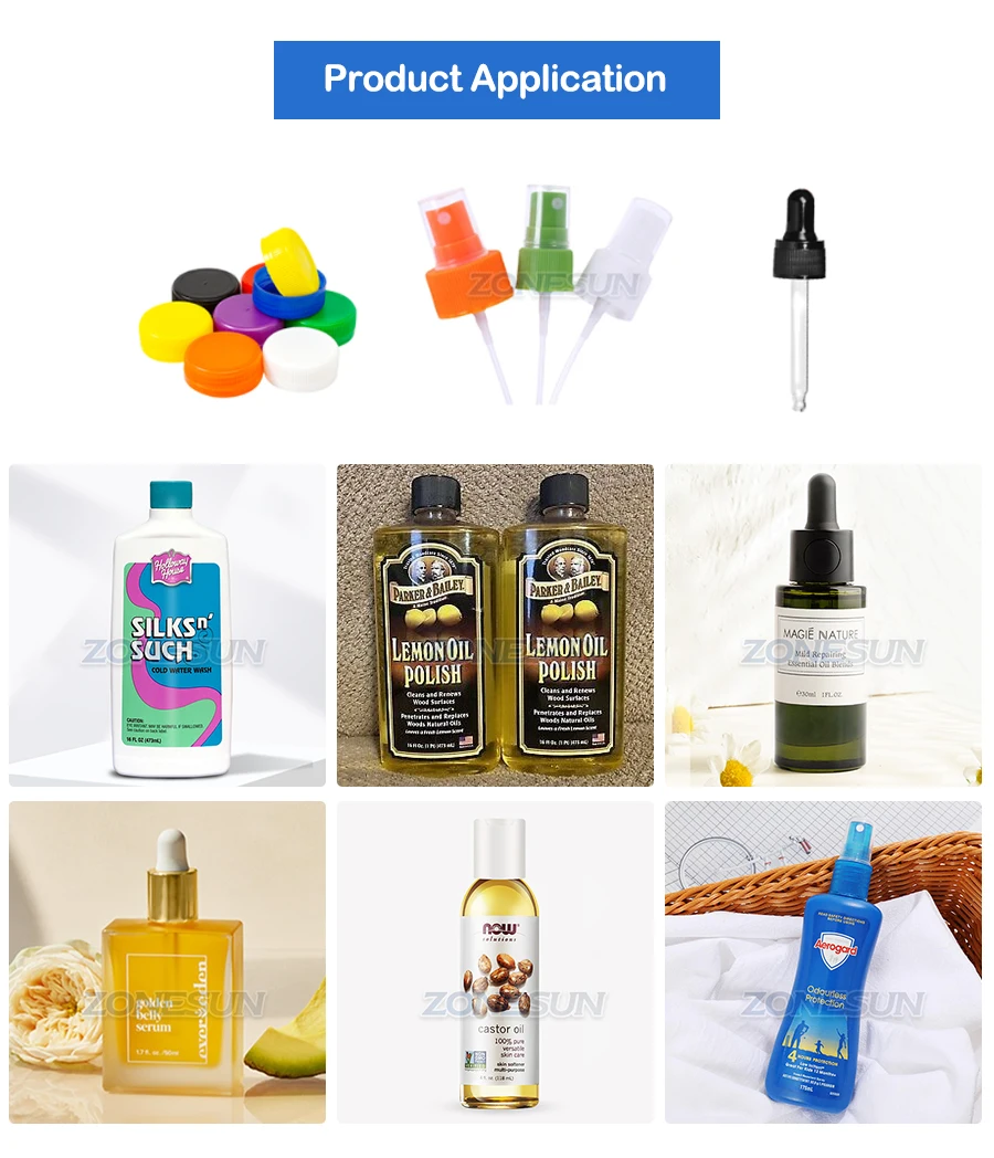 ZONESUN ZS-XG1870P Автоматическая настольная пластиковая банка для укупорки бутылок Линия для затяжки бутылок с вибрационной чашей