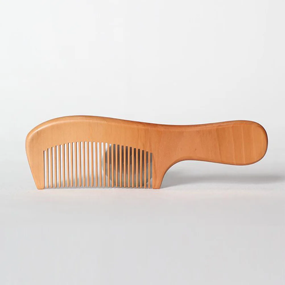 

Natural Handmade Wood Fine Tooth Hair Combs For Head Massage Enhance Blood Circulation Combs Natural Scent Beautiful Hairs A35