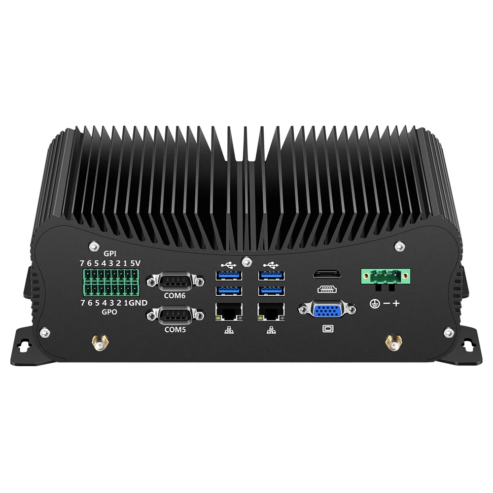 Мини ПК Intel Core i5 7267U Windows IoT Linux DDR4 RS232/422/485 дуальный Ethernet GPIO PS/2 HDMI VGA 6 * USB Wi-Fi 4 аппарат