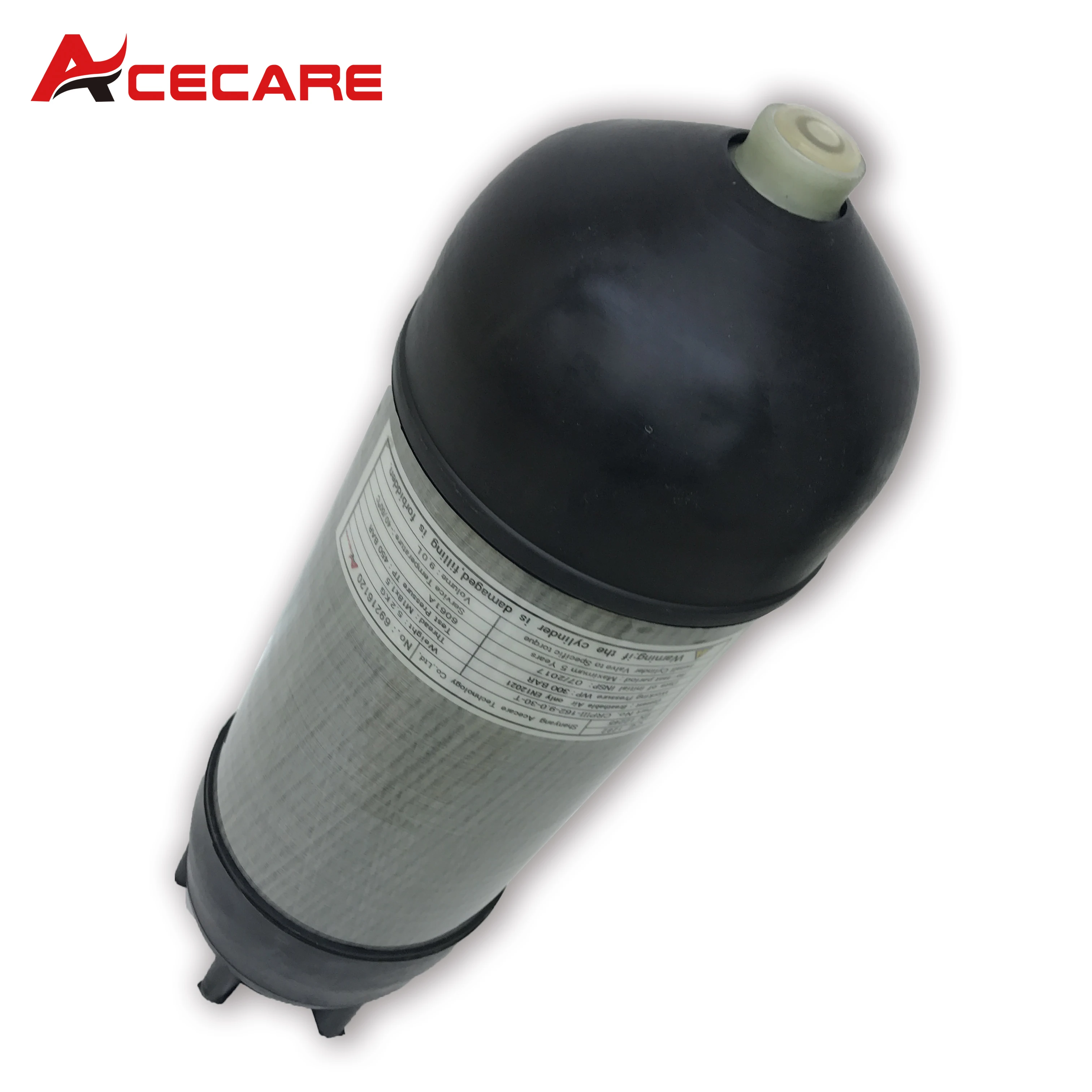 AC10991China supply CE 4500psi 30mpa 9L PCP airsoft tank breathing/carbon fiber diving cylinder/scuba tank/fill air with boots-K optical smoke alarm