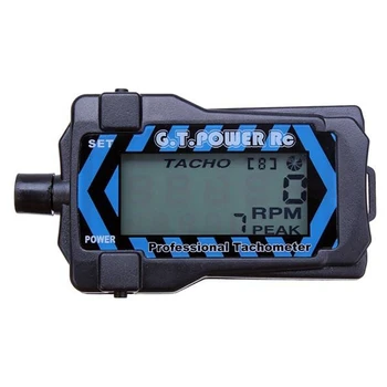 

G.T.POWER RC Micro-Digital Tachometer LCD for 2-9 Blade