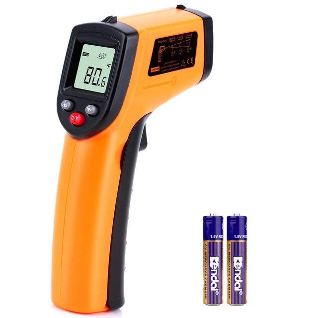 Smart Sensor AR922+ Digital Non-Contact Infrared Laser IR Thermometer Gun  Metallurgy,Forging,Furnaces,High Temperature Fields - AliExpress