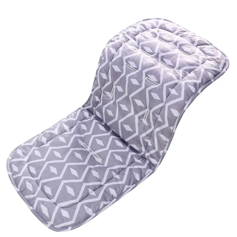 Gray geometry Коврик для детской коляски хлопок Коляска Подушка для коляски детские аксессуары тележка Yoya Матрасы для сиденья стул коврик детский коврик - Цвет: Gray geometry