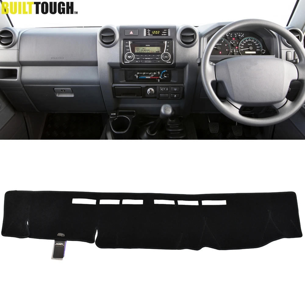 Xukey Dash Mat Dash Mat Dashboard Cover Dash Cover Per Toyota Landcruiser 70 76 78 79 Serie 2009 - 2020