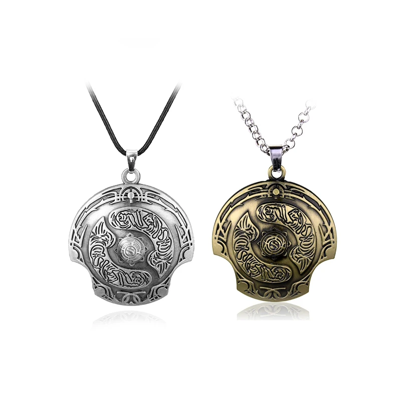 

Game DOTA 2 Pendant Necklace Gaming Peripheral Accessories Game Dota2 Metal Keychains Key Chains Jewelry Men Women Gifts