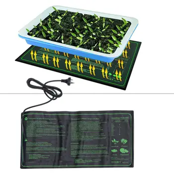 

Seedling Heating Mat Waterproof Plant Seed Germination Propagation Clone Starter Pad 110V/230V/240V Garden Tool Supplies