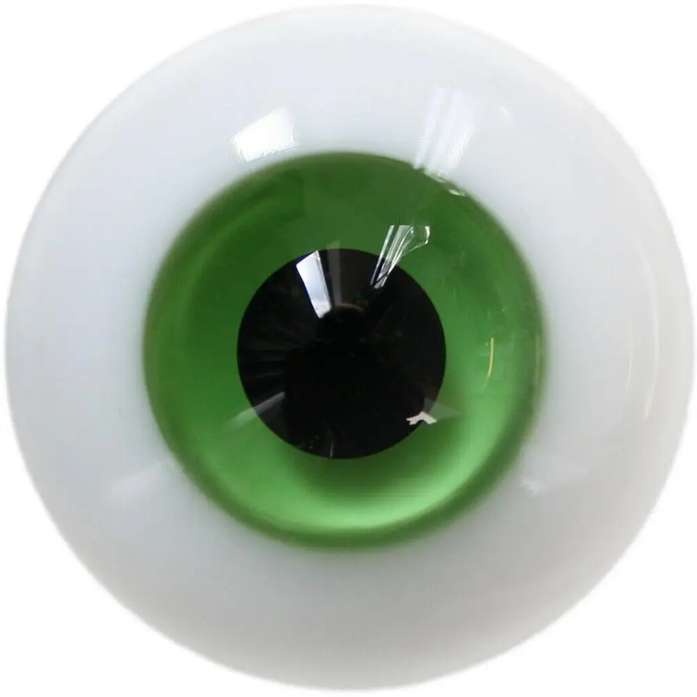 

[wamami] 6mm 8mm 10mm 12mm 14mm 16mm 18mm 20mm 22mm 24mm Light Green Eyes Glass Eyes Outfit For BJD Doll Dollfie