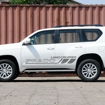 

For Toyota Landcruiser Prado 1 Set Whole Body Waist line Sport Car-styling Decals And Car Stickers Decoration Auto Accessories
