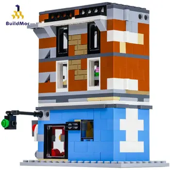 

Buildmoc City Street View 4543 Mini Gbhq Golf Course Building Blocks Creator Architecture Modular Bricks Toy For Kids Child Gift
