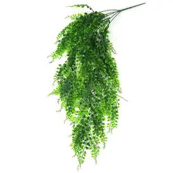 Зеленый висячее растение искусственное растение хлорофитум украшение для домашнего балкона LKS99