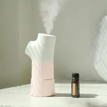 Высокое качество дерево промежность форма сенсорное управление домашний офис автомобиль USB туман спрей увлажнитель воздуха