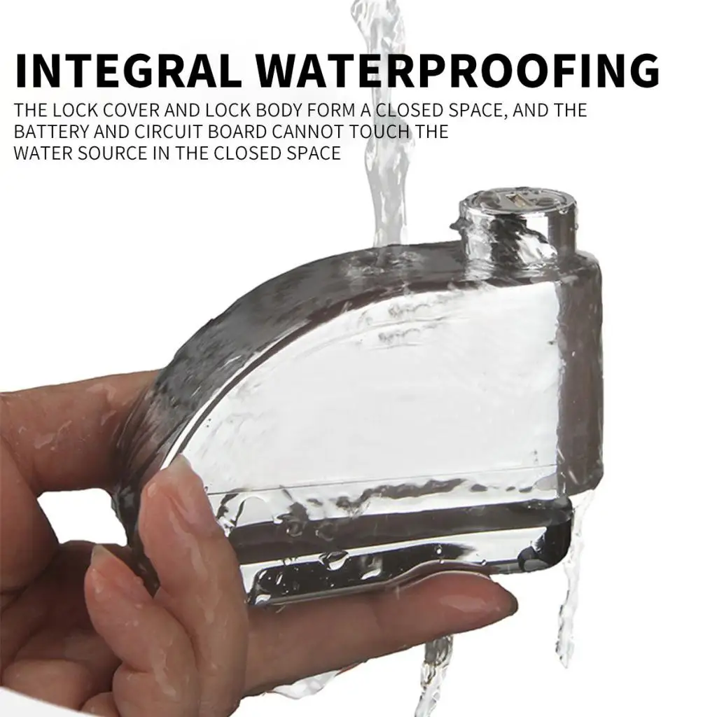 Anti-theft Padlock Motorcycle Wheel Disc / Security Lock For Motorcycle Tire