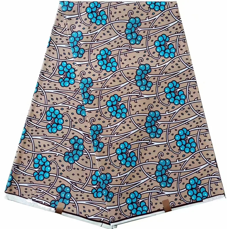 Африканская ткань Анкара ткань, Африканский Воск Принты Ткань 6 ярдов хлопок ткань для пэчворка Африканский батик Печатный воск JSX-A31