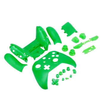 

OURSTEAM 10 Sets Shell For Xbox One Slim Game Accessories Buttons Mod Kit Matte Controller Cover For Xbox One S