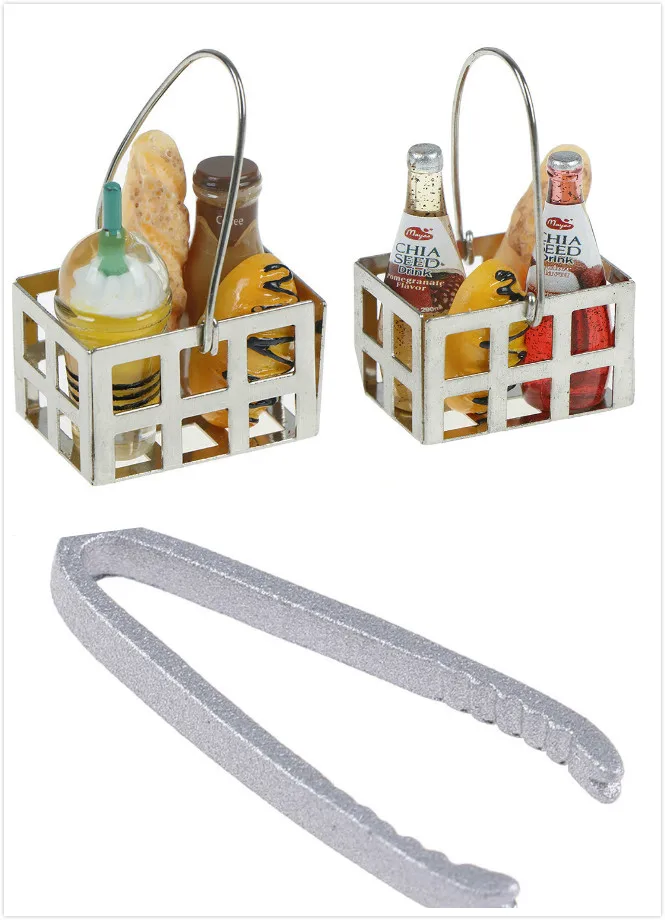 Dollhouse Miniature Food tool Bread Toast hot dog with Basket Dining Room Bakery Pastry Kitchen Pretend Play Toy 1:12 kitchen toys pretend kitchen toys pretend food toys pretend coffee set toys