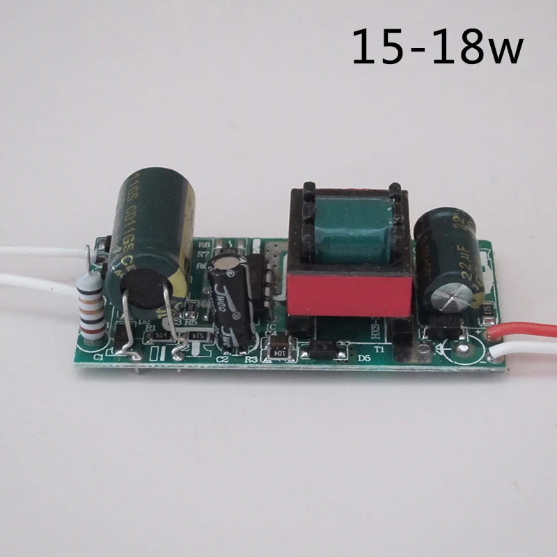 AC80 ~ 265V 3 24W Светодиодный драйвер постоянного тока Питание адаптер для