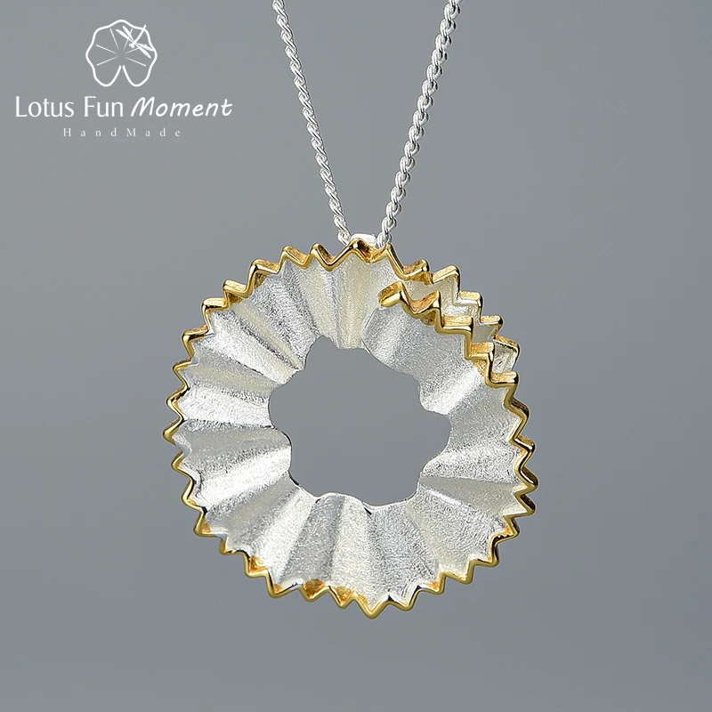 Silver Lotus Fun Moment Настоящее 925 пробы серебряные ювелирные изделия креативный карандаш стружка дизайн кулон без ожерелья для женщин подарок - Окраска металла: Silver